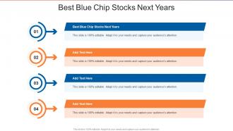 Best Blue Chip Stocks Next Years In Powerpoint And Google Slides Cpb