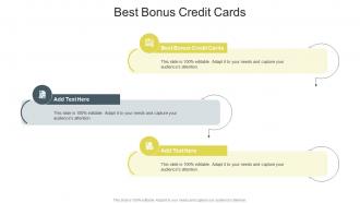 Best Bonus Credit Cards In Powerpoint And Google Slides Cpb