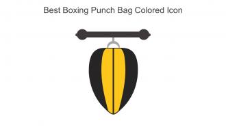 Best Boxing Punch Bag Colored Icon In Powerpoint Pptx Png And Editable Eps Format