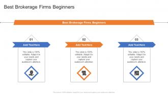 Best Brokerage Firms Beginners In Powerpoint And Google Slides Cpb