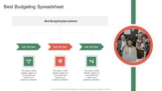 Best Budgeting Spreadsheet In Powerpoint And Google Slides Cpb
