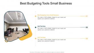 Best Budgeting Tools Small Business In Powerpoint And Google Slides Cpb