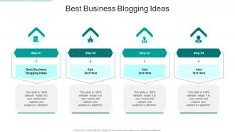 Best Business Blogging Ideas In Powerpoint And Google Slides Cpb
