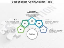 Best business communication tools ppt powerpoint presentation show cpb