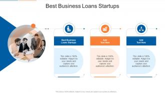 Best Business Loans Startups In Powerpoint And Google Slides Cpb
