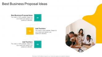 Best Business Proposal Ideas In Powerpoint And Google Slides Cpb