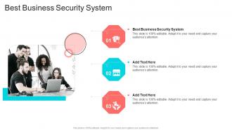 Best Business Security System In Powerpoint And Google Slides Cpb