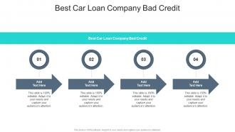 Best Car Loan Company Bad Credit In Powerpoint And Google Slides Cpb
