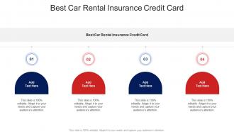 Best Car Rental Insurance Credit Card In Powerpoint And Google Slides Cpb