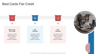 Best Cards Fair Credit In Powerpoint And Google Slides Cpb