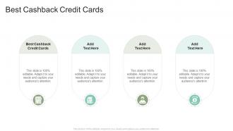 Best Cashback Credit Cards In Powerpoint And Google Slides Cpb