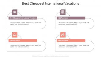 Best Cheapest International Vacations In Powerpoint And Google Slides Cpb