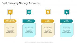 Best Checking Savings Accounts In Powerpoint And Google Slides Cpb