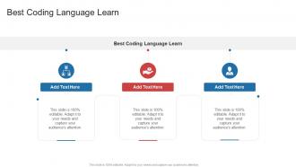 Best Coding Language Learn In Powerpoint And Google Slides Cpb