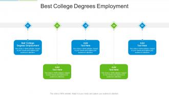 Best College Degrees Employment In Powerpoint And Google Slides Cpb