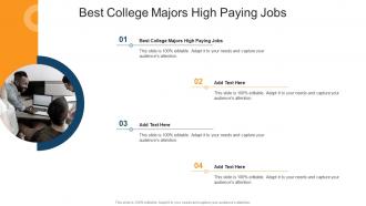 Best College Majors High Paying Jobs In Powerpoint And Google Slides Cpb