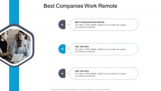 Best Companies Work Remote In Powerpoint And Google Slides Cpb