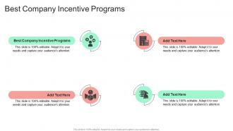 Best Company Incentive Programs In Powerpoint And Google Slides Cpb