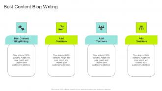 Best Content Blog Writing In Powerpoint And Google Slides Cpb