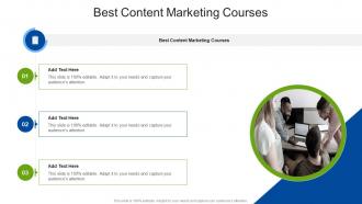 Best Content Marketing Courses In Powerpoint And Google Slides Cpb