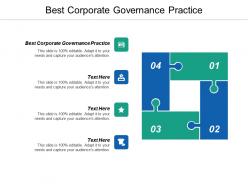 Best corporate governance practice ppt powerpoint presentation pictures graphics cpb
