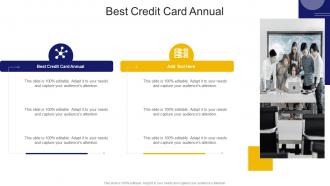 Best Credit Card Annual In Powerpoint And Google Slides Cpb