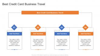 Best Credit Card Business Travel In Powerpoint And Google Slides Cpb