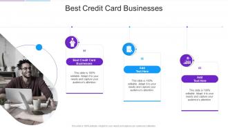 Best Credit Card Businesses In Powerpoint And Google Slides Cpb