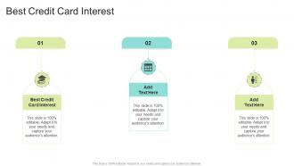 Best Credit Card Interest In Powerpoint And Google Slides Cpb
