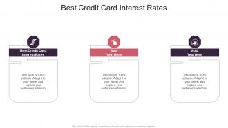 Best Credit Card Interest Rates In Powerpoint And Google Slides Cpb