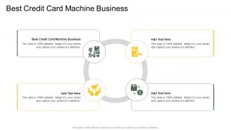 Best Credit Card Machine Business In Powerpoint And Google Slides Cpb