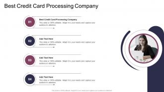 Best Credit Card Processing Company In Powerpoint And Google Slides Cpb