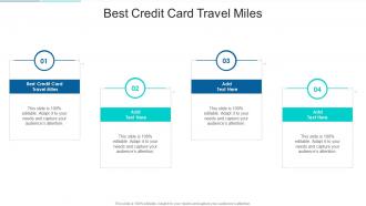 Best Credit Card Travel Miles In Powerpoint And Google Slides Cpb