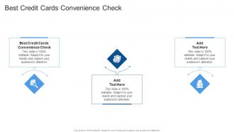 Best Credit Cards Convenience Check In Powerpoint And Google Slides Cpb