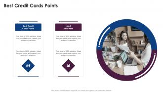 Best Credit Cards Points In Powerpoint And Google Slides Cpb