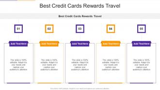 Best Credit Cards Rewards Travel In Powerpoint And Google Slides Cpb