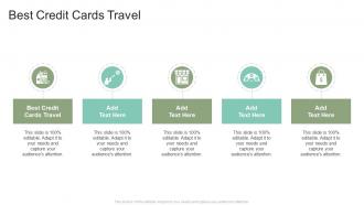 Best Credit Cards Travel In Powerpoint And Google Slides Cpb