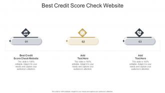 Best Credit Score Check Website In Powerpoint And Google Slides Cpb