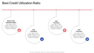 Best Credit Utilization Ratio In Powerpoint And Google Slides Cpb