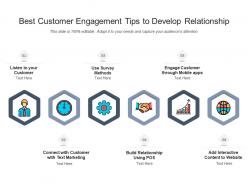 Best customer engagement tips to develop relationship