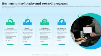 Best Customer Loyalty And Reward Programs
