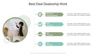 Best Deal Dealership Work In Powerpoint And Google Slides Cpb