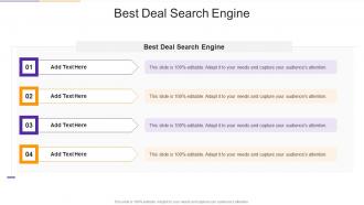 Best Deal Search Engine In Powerpoint And Google Slides Cpb