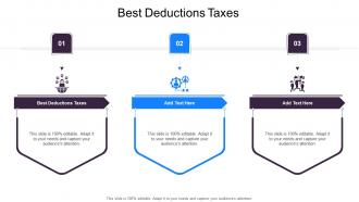 Best Deductions Taxes In Powerpoint And Google Slides Cpb