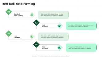 Best Defi Yield Farming In Powerpoint And Google Slides Cpb