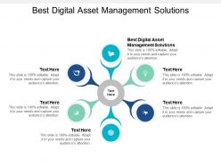 Best digital asset management solutions ppt powerpoint presentation summary cpb