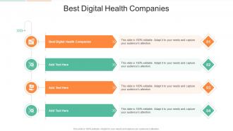 Best Digital Health Companies In Powerpoint And Google Slides Cpb