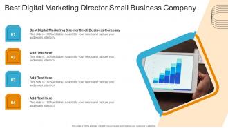 Best Digital Marketing Director Small Business Company In Powerpoint And Google Slides Cpb