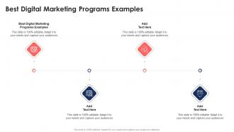 Best Digital Marketing Programs Examples In Powerpoint And Google Slides Cpb