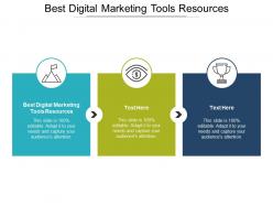 Best digital marketing tools resources ppt powerpoint presentation file influencers cpb